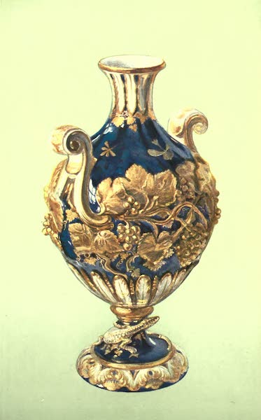 Vase, Worcester, with Japanese Pattern.