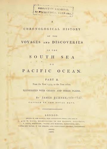 English - A Chronological History of the Discoveries in the South Sea Vol. 2