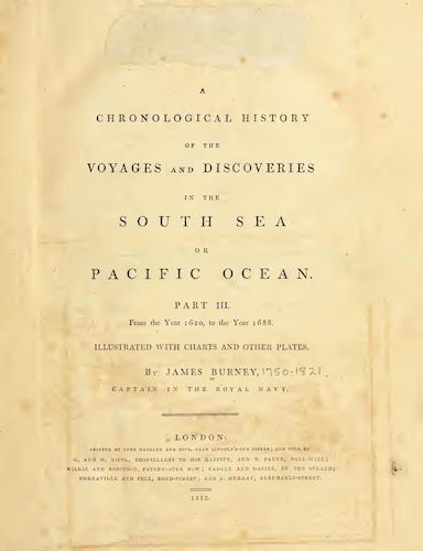 English - A Chronological History of the Discoveries in the South Sea Vol. 3