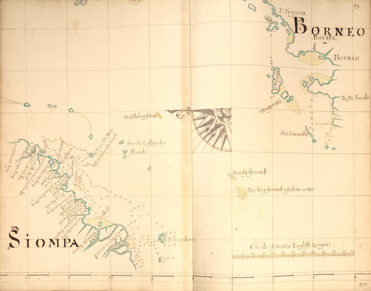 A Description of the Sea Coasts in the East Indies - 93) Siompa, Borneo (1690)