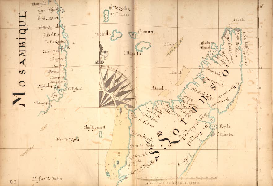 A Description of the Sea Coasts in the East Indies - 7) Mosambuique, S. Lorinso [I] (1690)