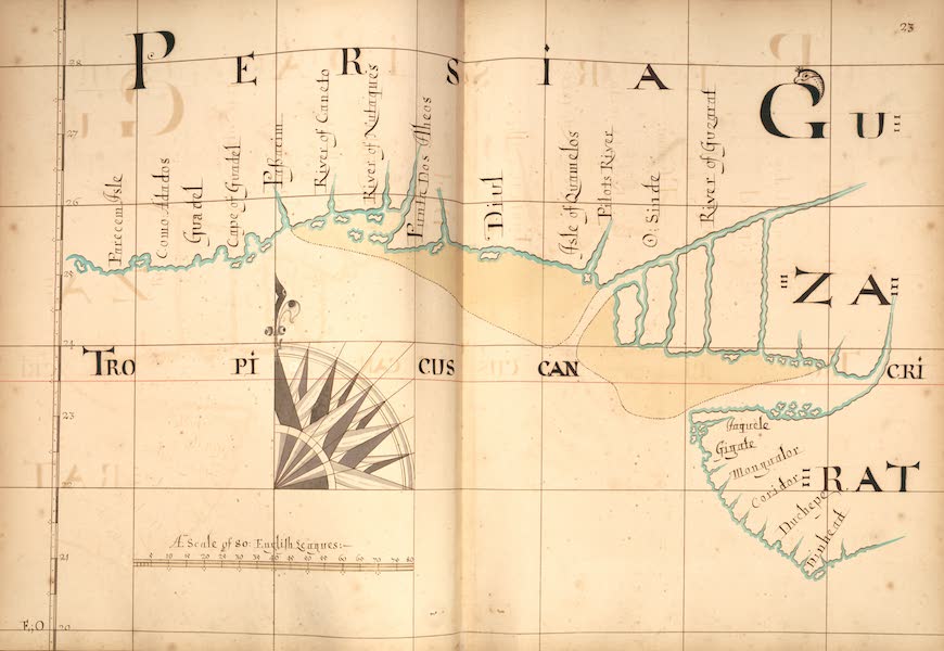 A Description of the Sea Coasts in the East Indies - 23) Persia, Guzarat (1690)