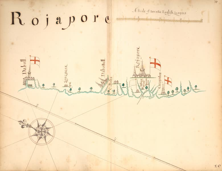 A Description of the Sea Coasts in the East Indies - 35) Rojapore (1690)
