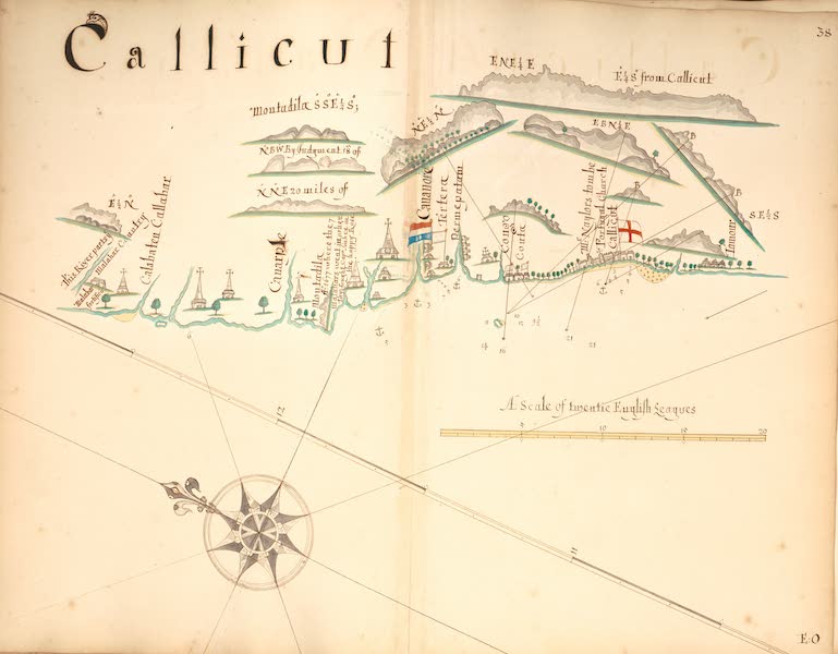 A Description of the Sea Coasts in the East Indies - 38) Callicut (1690)