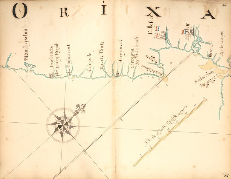 A Description of the Sea Coasts in the East Indies - 46) Orixa [I] (1690)
