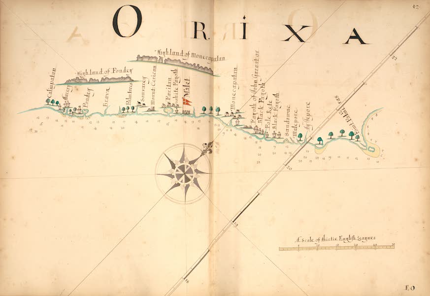 A Description of the Sea Coasts in the East Indies - 52) Orixa [II] (1690)