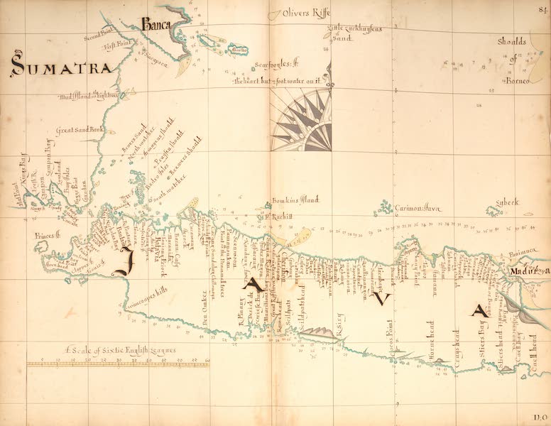 A Description of the Sea Coasts in the East Indies - 84) Sumatra, Java (1690)