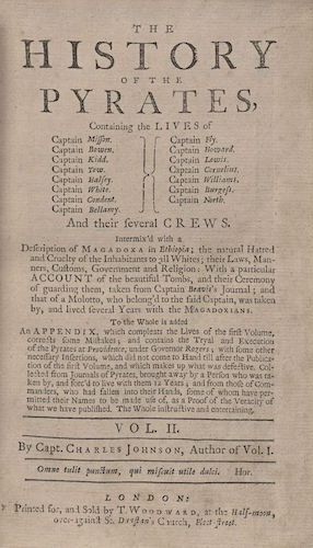 A General History of Pyrates Vol. II (1724)