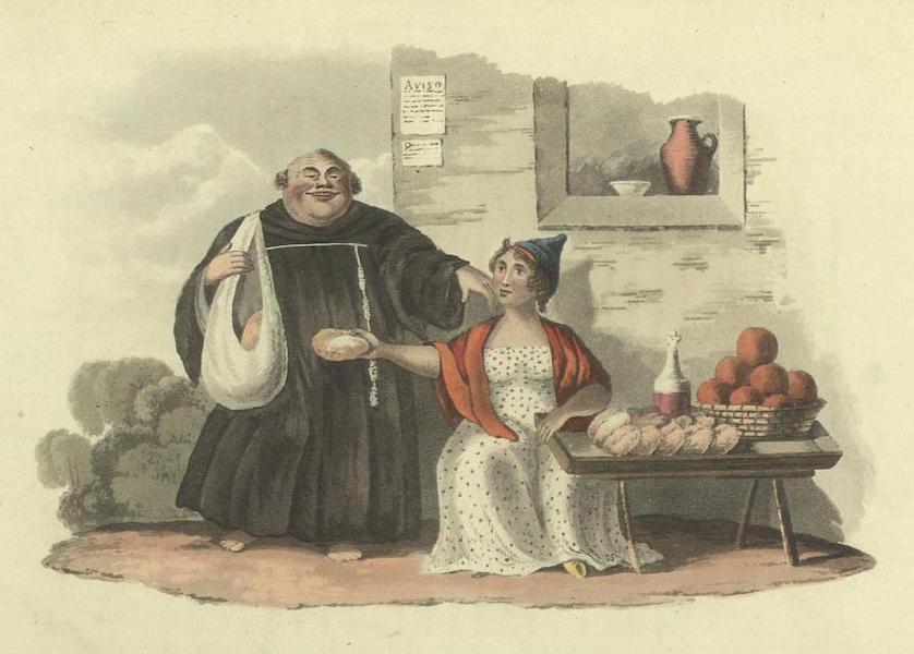 A History of Madeira - A Franciscan Friar Collecting Donations for His Convent (1821)