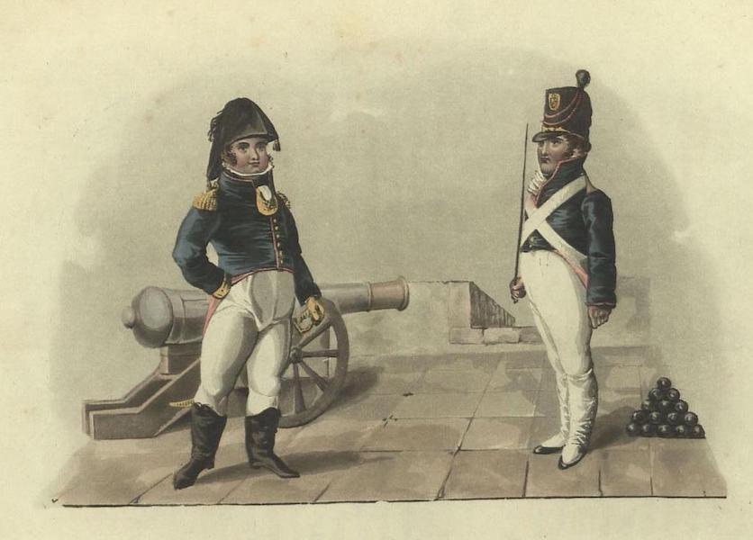 A History of Madeira - An Officer and Private of the Garrison of Funchal (1821)