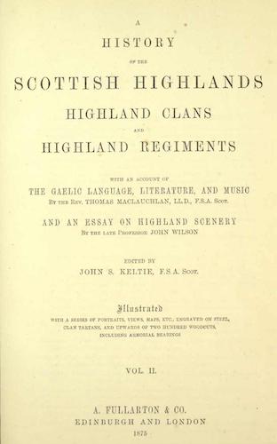 McGill University - A History of the Scottish Highlands Vol. 2
