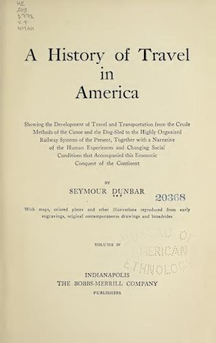 American Southwest - A History of Travel in America Vol. 4