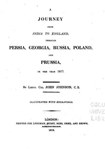 Madras - A Journey from India to England