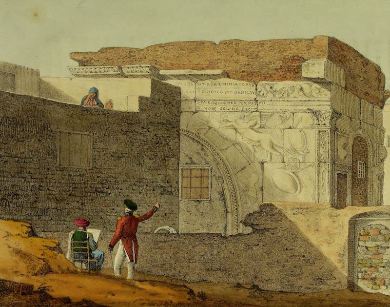 A Narrative of Travels in Northern Africa - Triumphal Arch, Tripoli (1821)