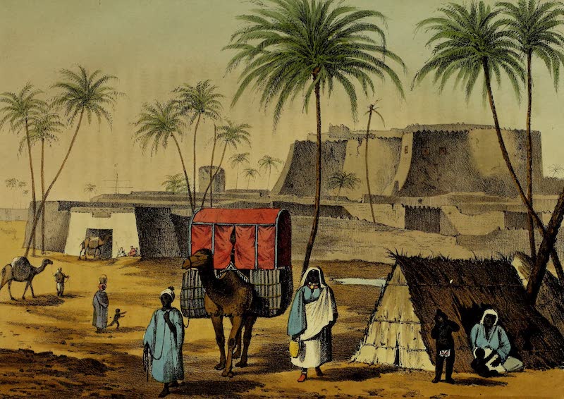 A Narrative of Travels in Northern Africa - The Castle of Morzouk (1821)