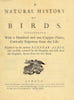 A Natural History of Birds Vol. 1