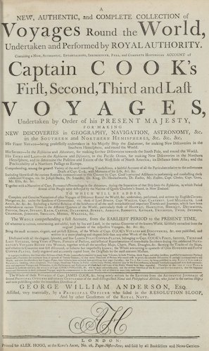 Aquatint & Lithography - A New, Authentic, and Complete Collection of Voyages Round the World
