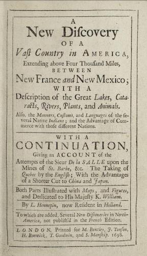 Newberry Library - A New Discovery of a Vast Country in America