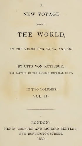 Sailing - A New Voyage Round the World Vol. 2