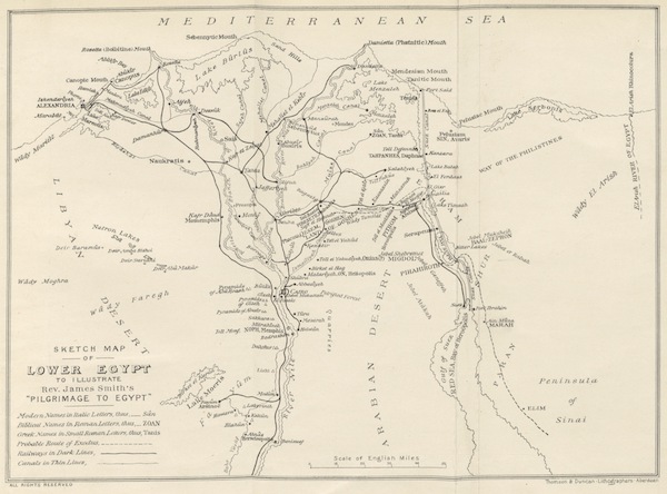 Sketch Map of Lower Egypt