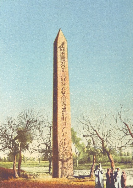 The Obelisk of Usertessen I at Heliopolis