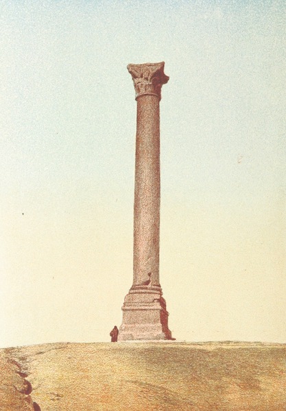 A Pilgrimage to Egypt - Pompey's Pillar at Alexandria (1897)