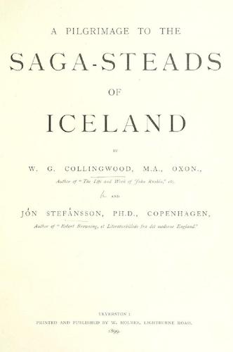 Aquatint & Lithography - A Pilgrimage to the Saga-Steads of Iceland