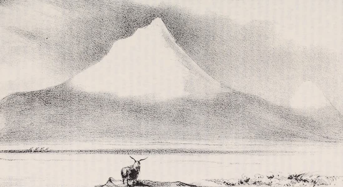 A Residence of Eight Years in Persia - Mt. Ararat, as seen from the West or Turkish Side (1843)