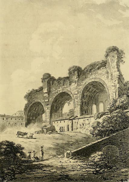 A Select Collection of Views and Ruins in Rome - The Temple of Peace (1815)