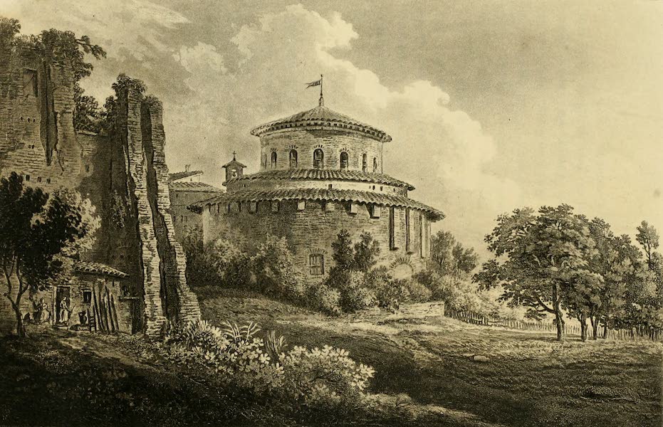A Select Collection of Views and Ruins in Rome - St. Agnes Church (1815)