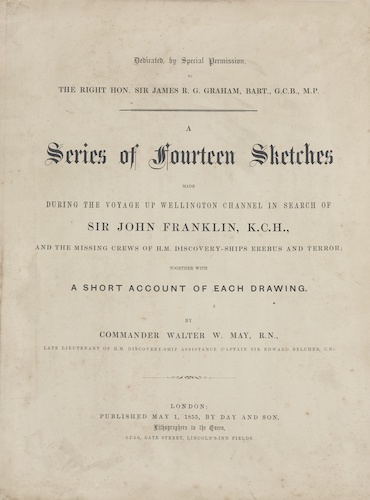 Aquatint & Lithography - A Series of Fourteen Sketches Made During the Voyage Up Wellington Channel