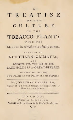 American Southwest - A Treatise on the Culture of the Tobacco Plant