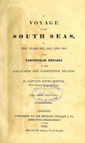 Sailing - A Voyage in the South Seas