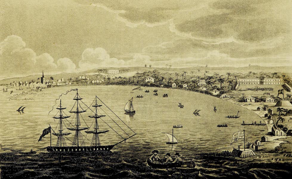 A Voyage in the West Indies - Carlisle Bay and Bridge Town, Barbadoes (1820)