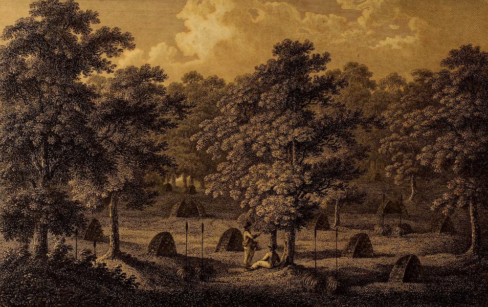 A Voyage of Discovery to the North Pacific Ocean Vol. 1 - A Deserted Indian village in King George the Third's sound, New Holland (1798)
