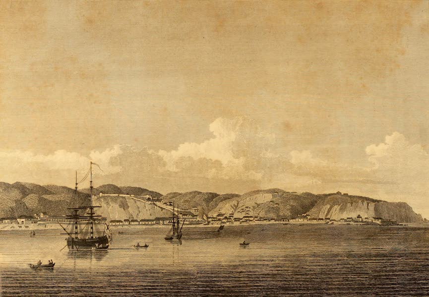 A Voyage of Discovery to the North Pacific Ocean Vol. 3 - The town of Valparaiso on the coast of Chili (1798)
