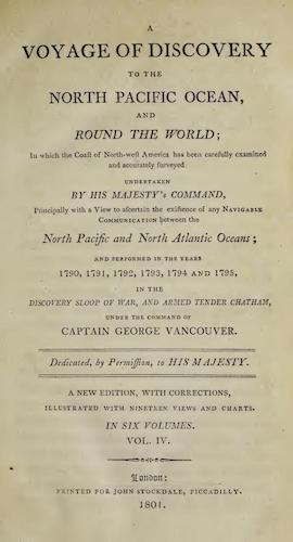 American Southwest - A Voyage of Discovery to the North Pacific Ocean Vol. 4