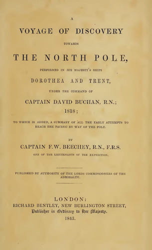 Aquatint & Lithography - A Voyage of Discovery Towards the North Pole