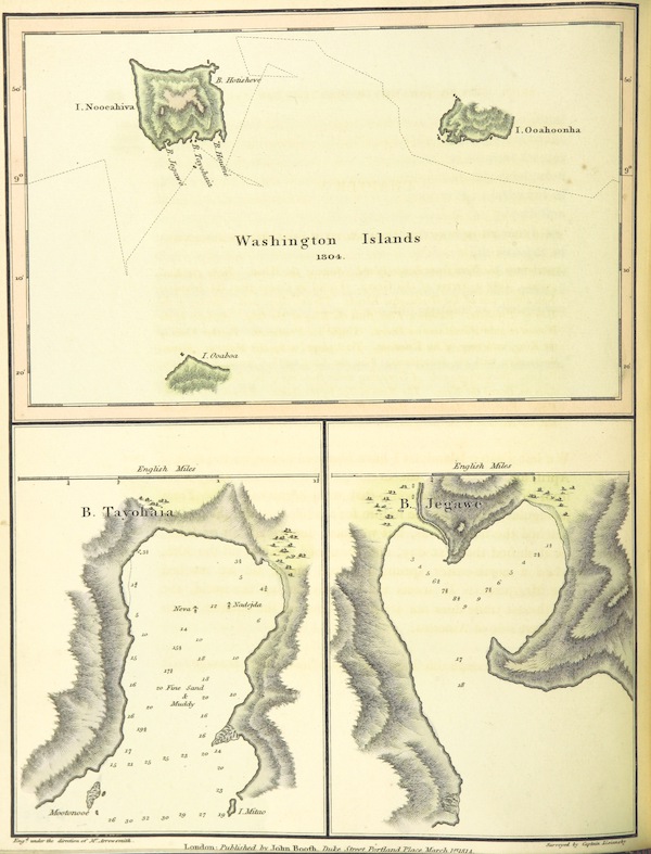 A Voyage Round the World - Washington Islands - 1804 (1814)