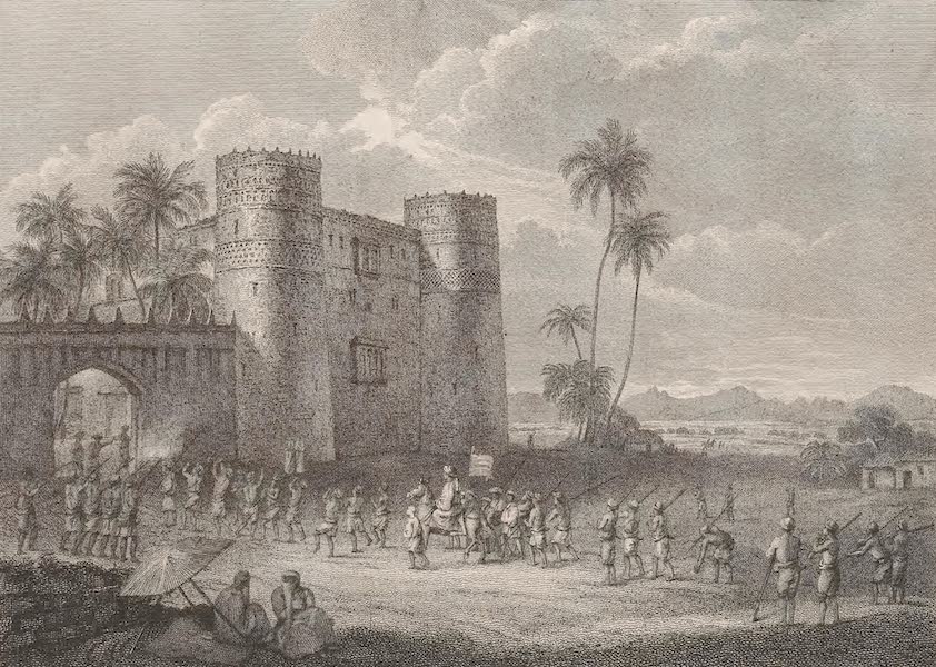 Castle of the Sultaun of Aden at Lahadj