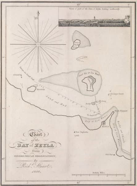 Chart of the Bay of Zeyla