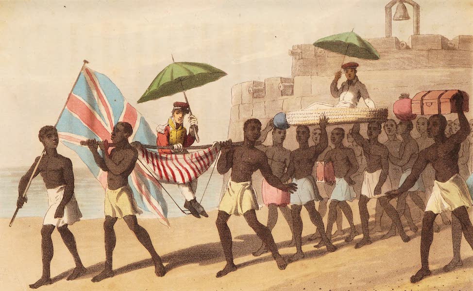 A Voyage to Africa - Mode of Travelling in Africa (1821)