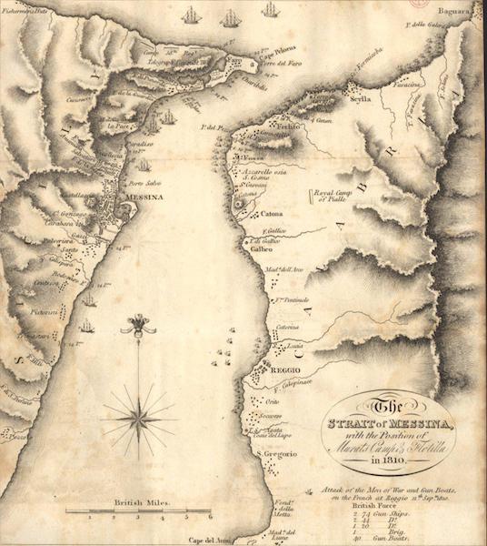 A Voyage to Cadiz and Gibraltar Vol. 1 - The Strait of Messina (1815)