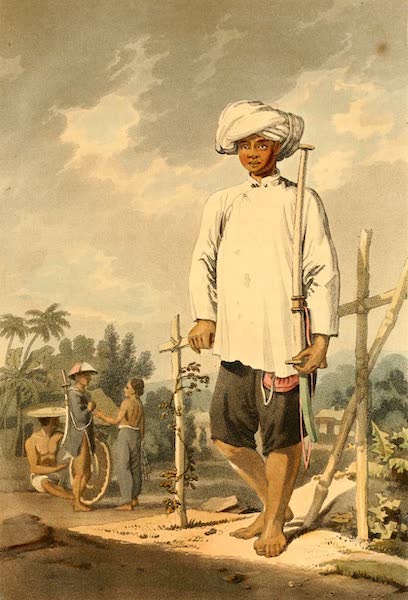 A Voyage to Cochinchina - Cochin Chinese Soldier (1806)