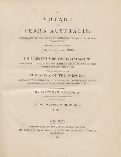 Sailing - A Voyage to Terra Australis Vol. 1