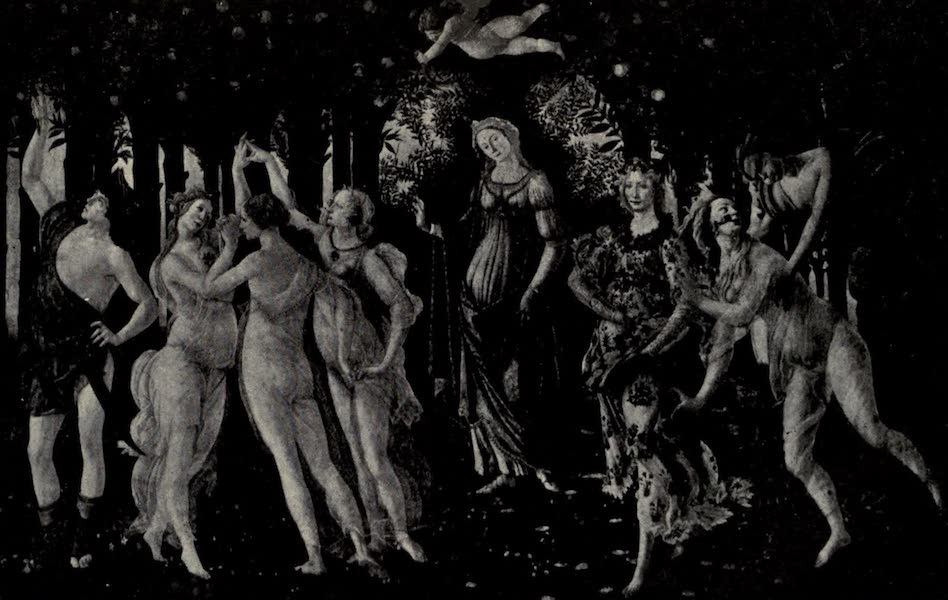 Primavera. Botticelli, in the Accademia