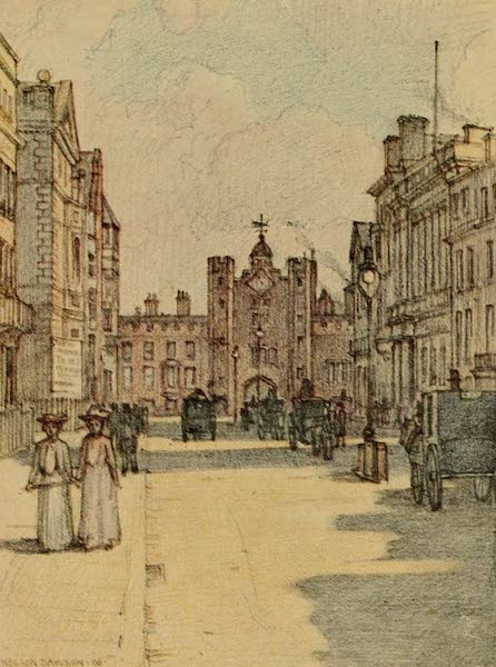 A Wanderer in London - St. James's Street and St. James's Palace (1906)