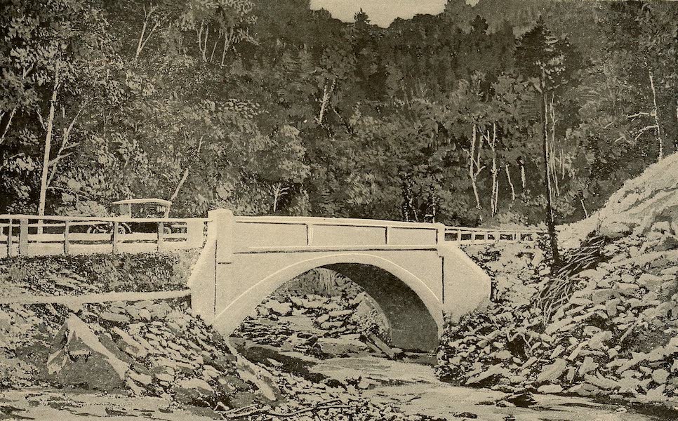 A Wonderland of the East - Cold River Bridge, Mohawk Trail (1920)
