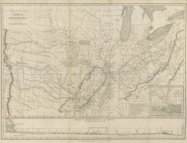 Map of the Country Drained by the Mississippi