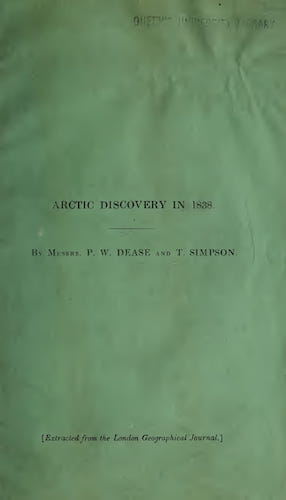 Account of Arctic Discovery on the Northern Shore of America - Title Page